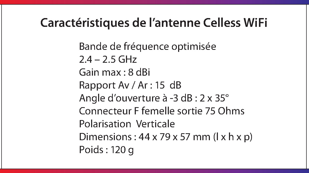 Test du relais CELLESS Wifi passif : une alternative aux répéteurs pour un  réseau sans fil - CNET France